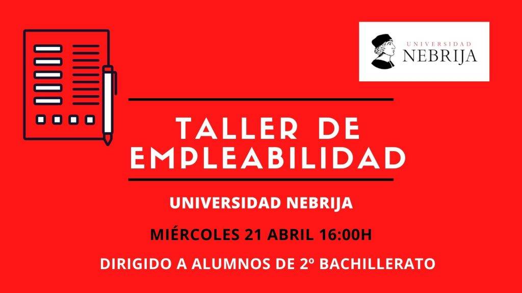 2021_Taller de Empleabilidad Nebrija